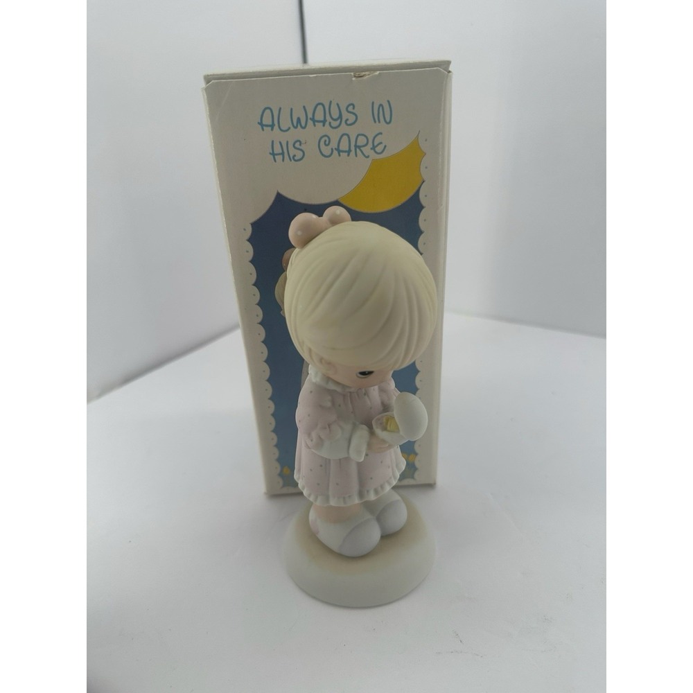 Precious Moments #524522 "Always in His Care"- 1990 Limited edition With Box‎